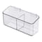 12 Pack: Medium Clear Hanging Organizer Bin by Simply Tidy™